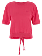 Fuchsia Organic Cotton Cardigan