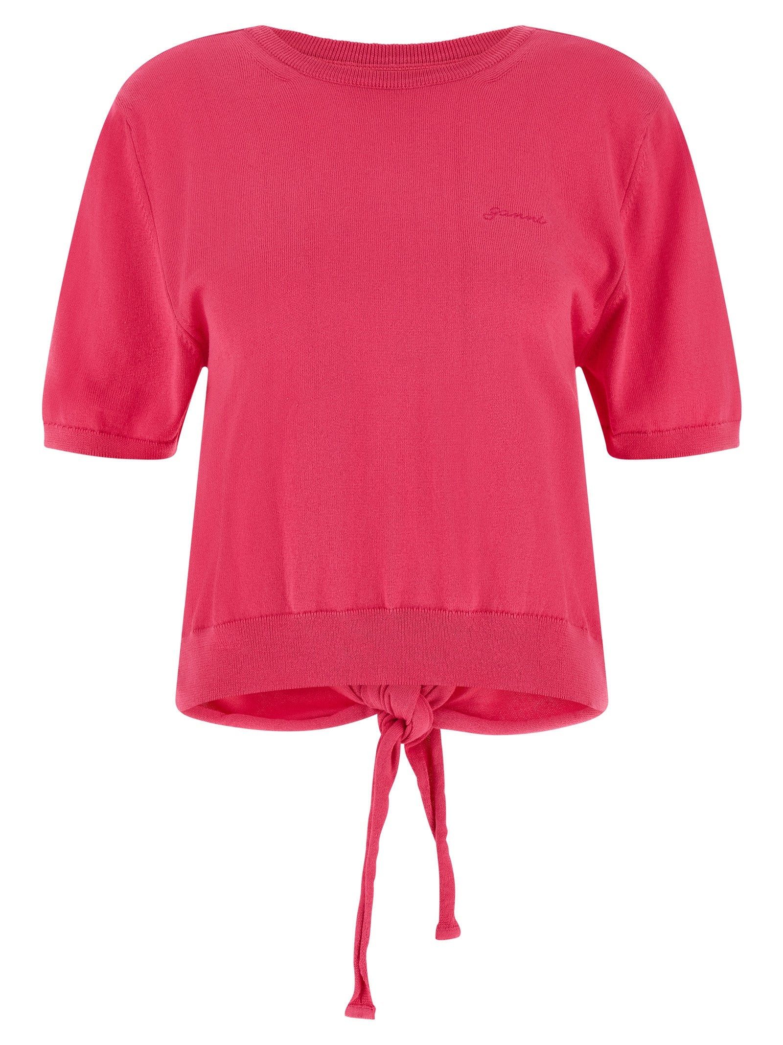Fuchsia Organic Cotton Cardigan