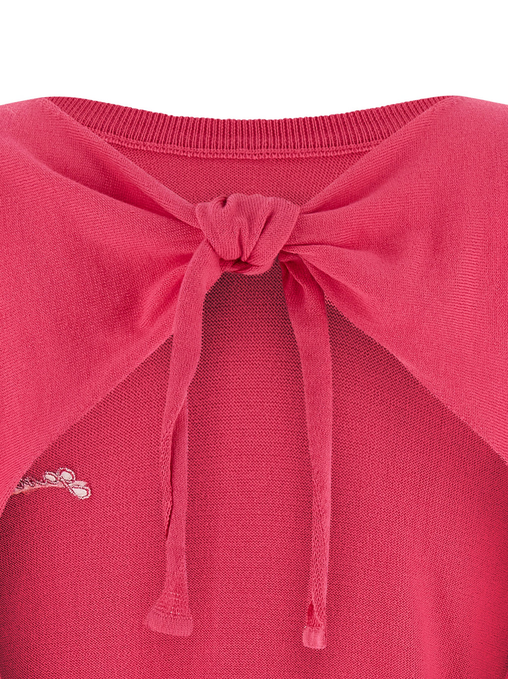 Fuchsia Organic Cotton Cardigan