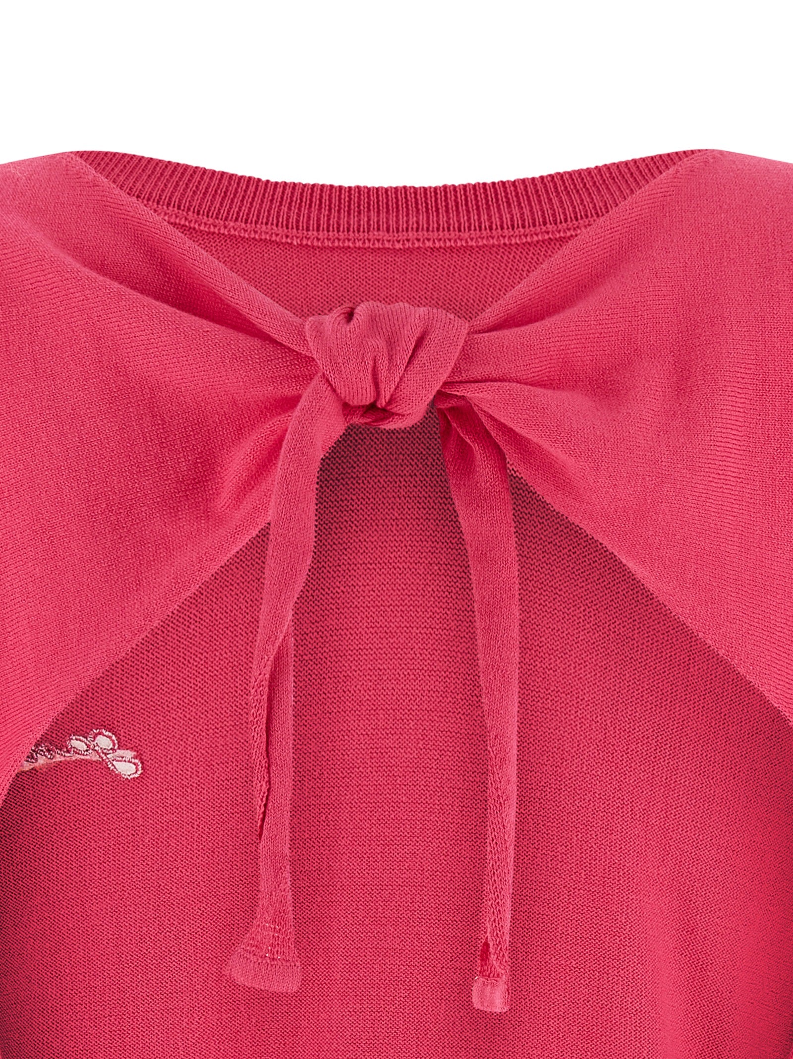 Fuchsia Organic Cotton Cardigan