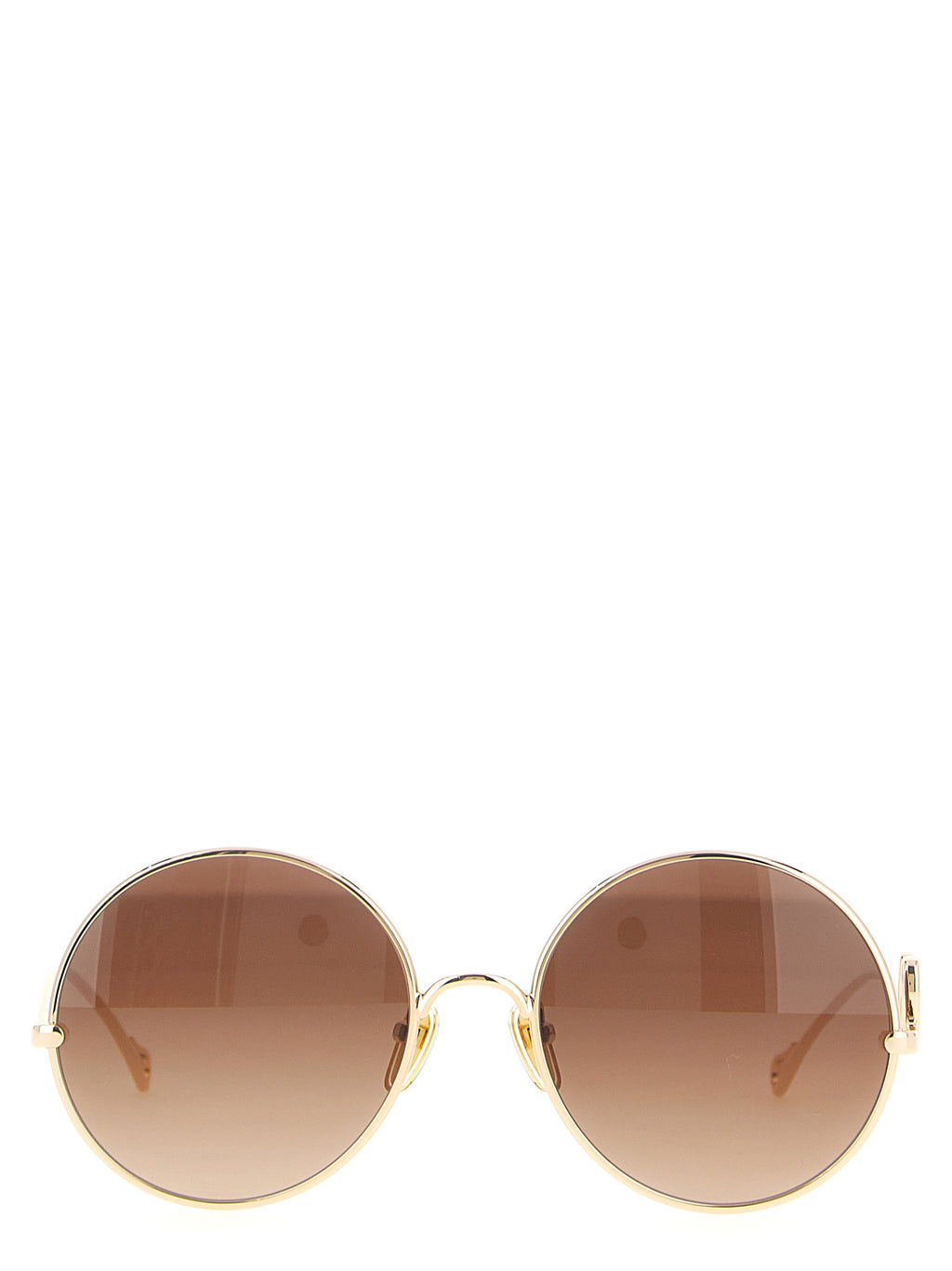 Multicolor Metal '56' Sunglasses