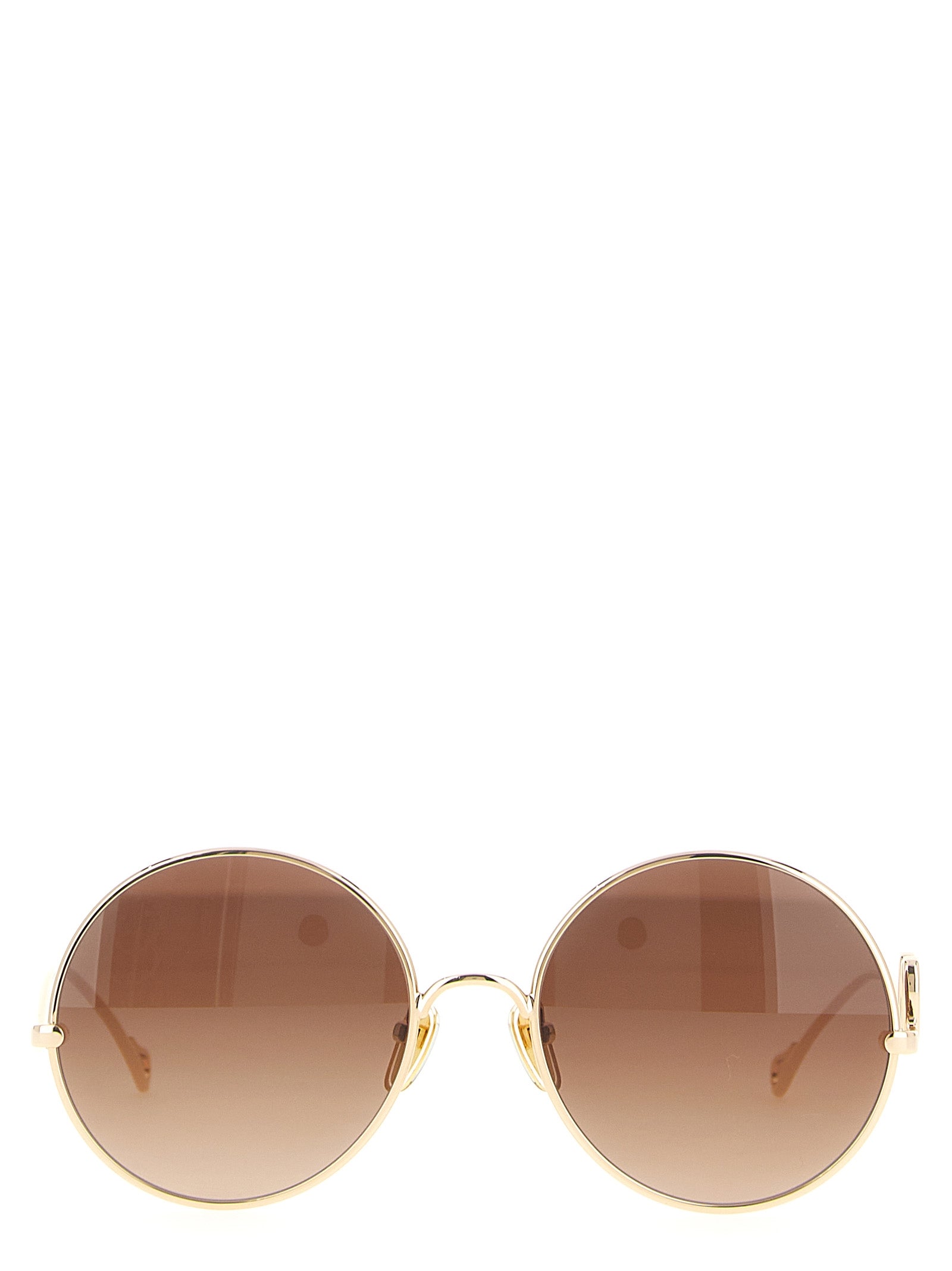 Multicolor Metal '56' Sunglasses