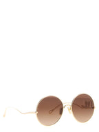 Multicolor Metal '56' Sunglasses