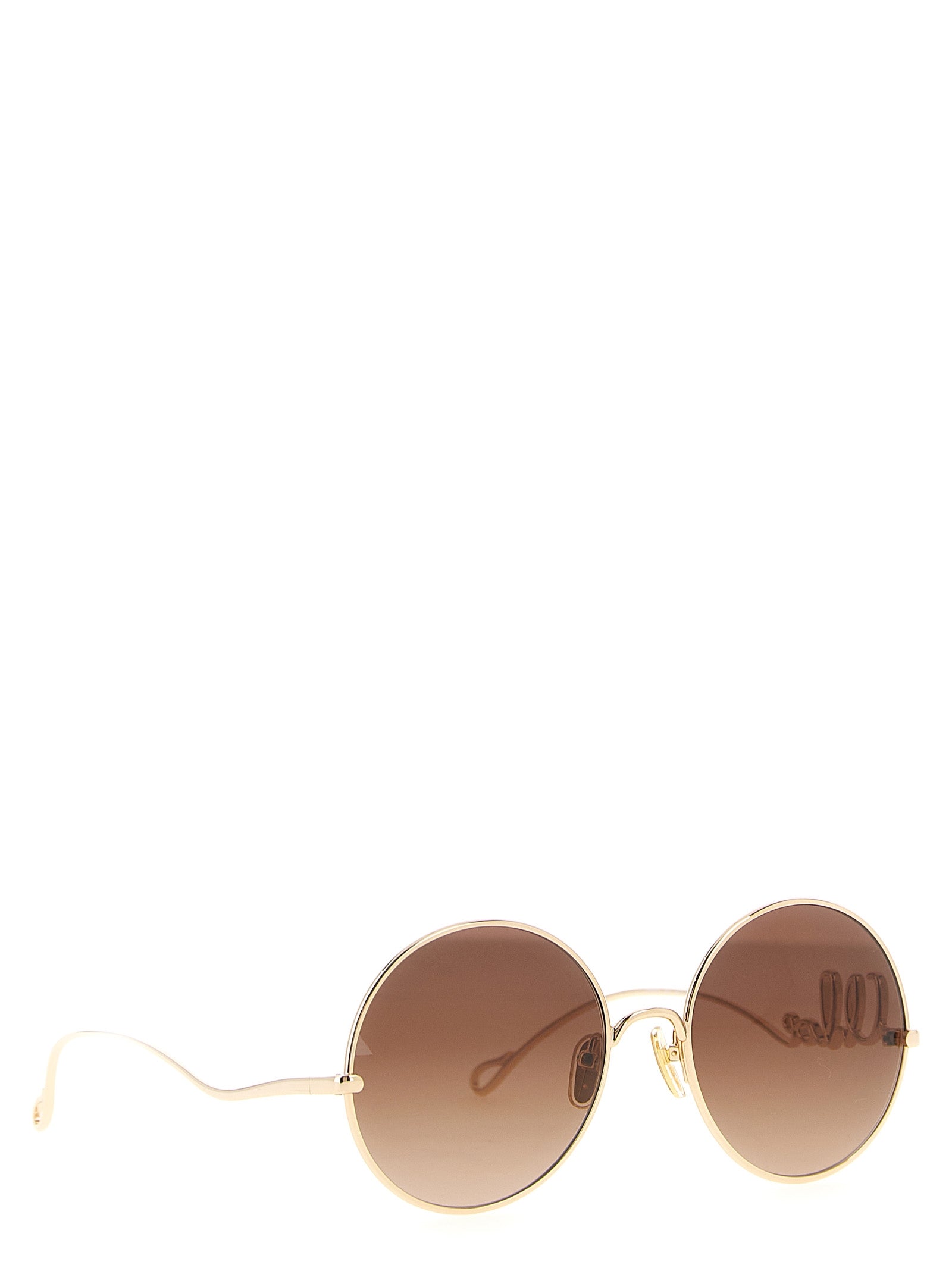 Multicolor Metal '56' Sunglasses