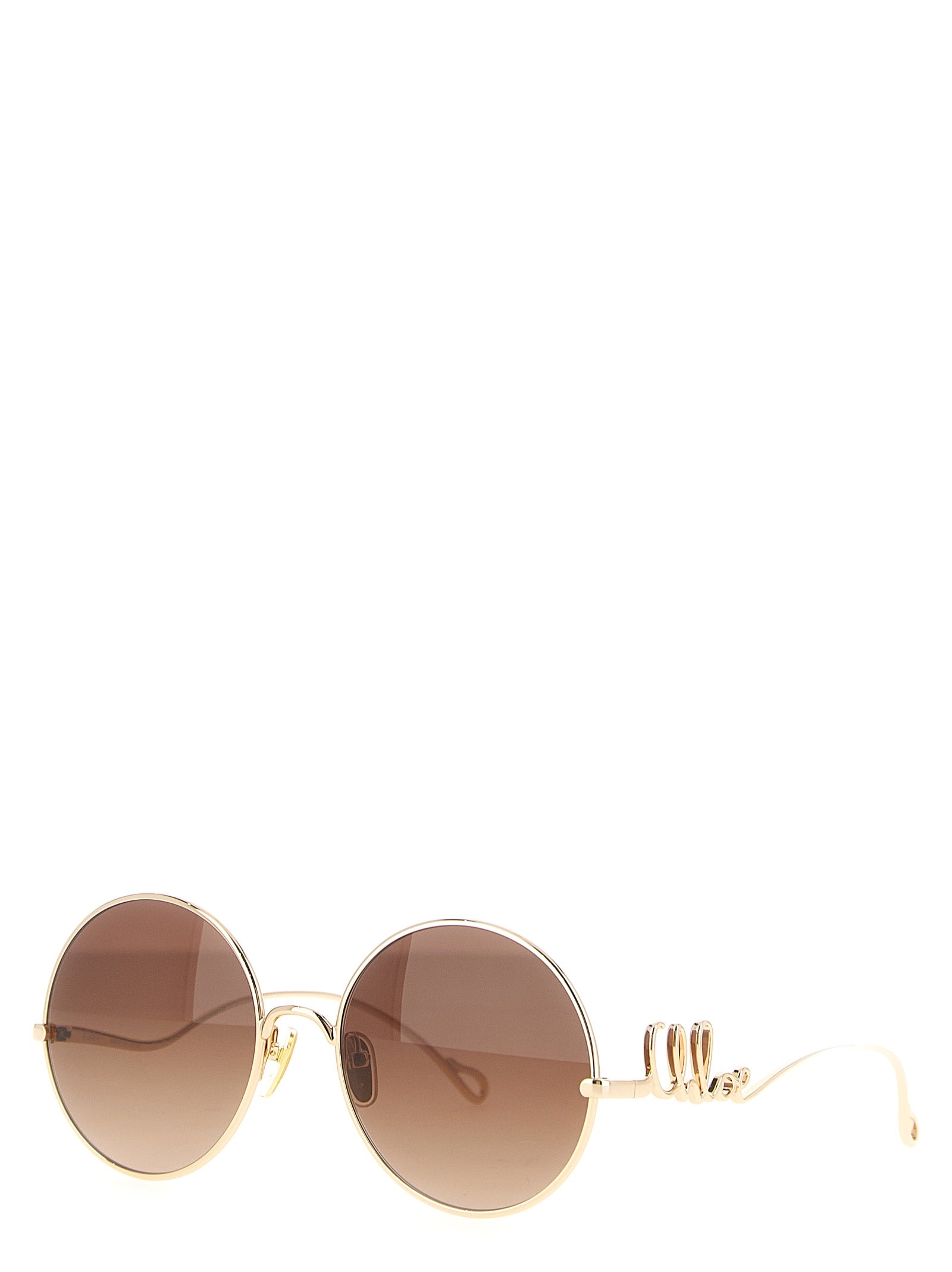 Multicolor Metal '56' Sunglasses