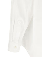 Homme Plus White Cotton Poplin Blouse