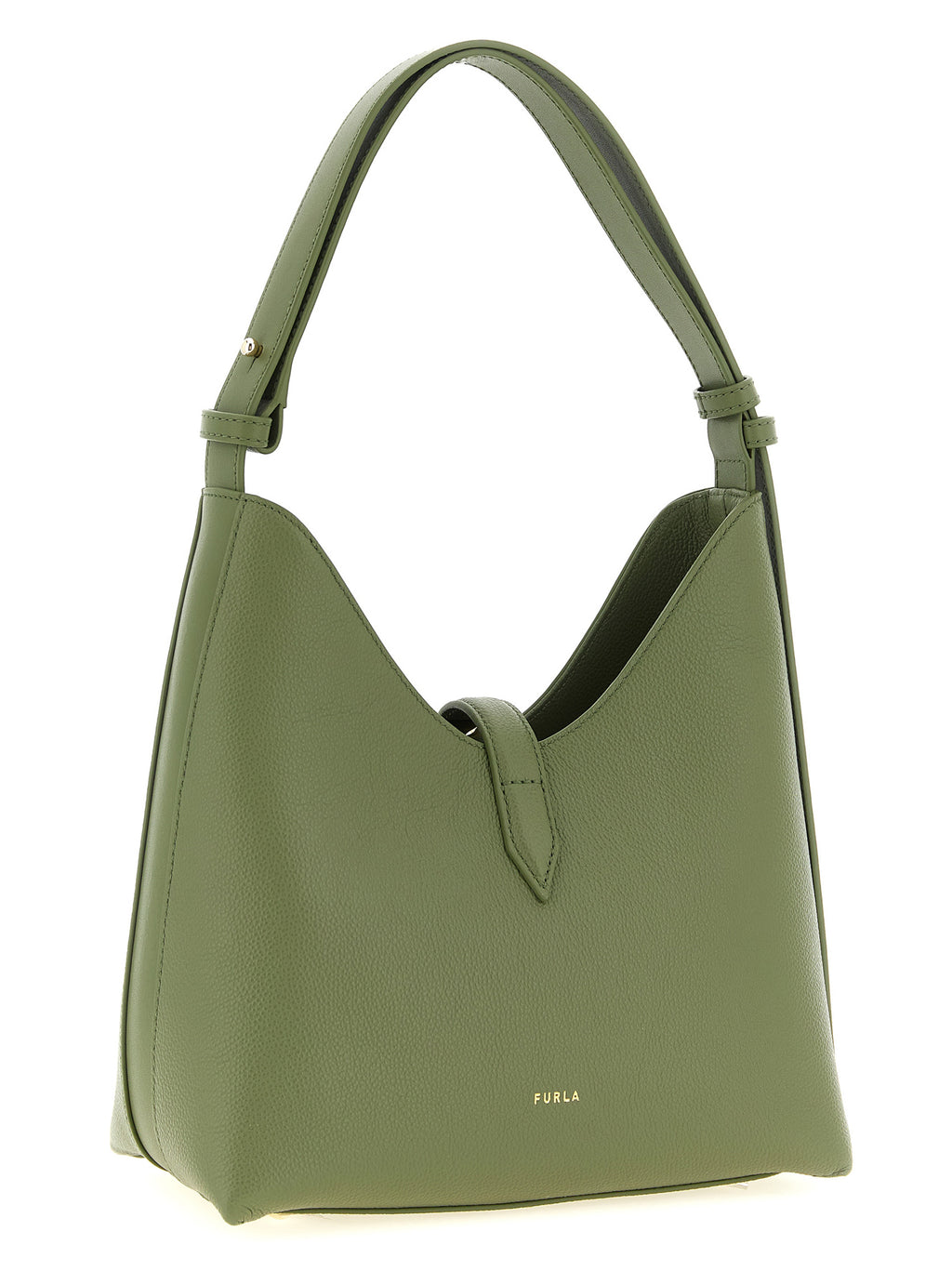 Calfskin Goccia Shoulder Bag