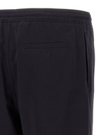 Blue Wool Blend Bermuda Shorts