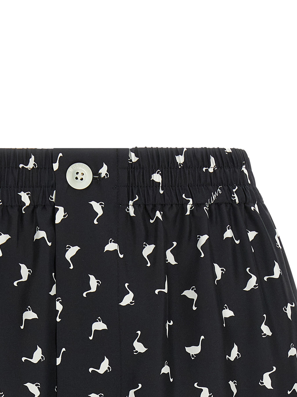 Silk Twill Oche Bicolor Shorts