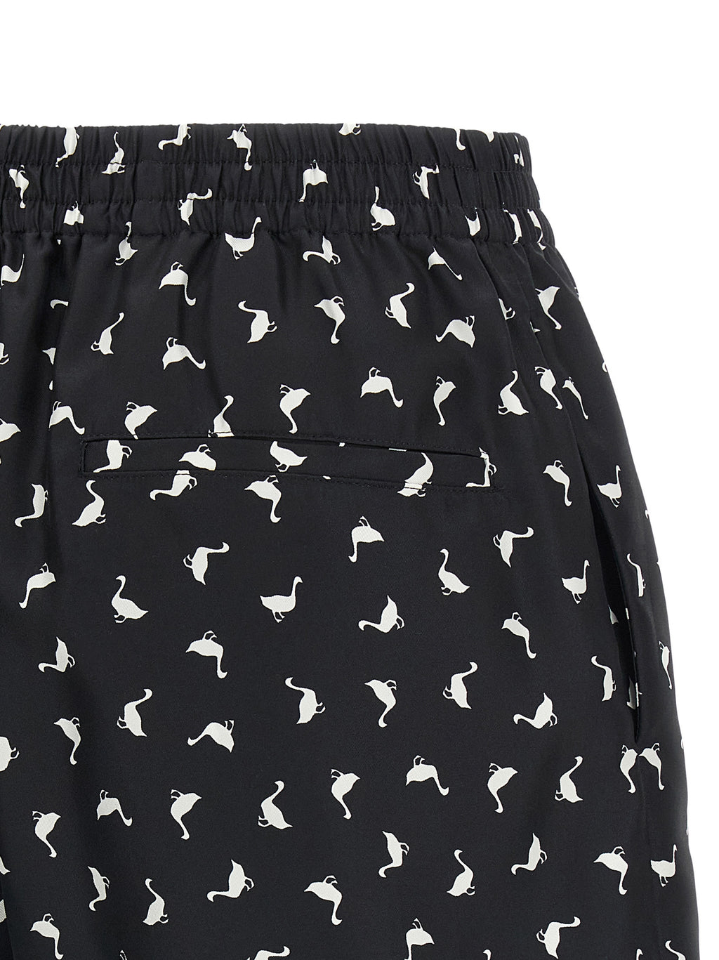 Silk Twill Oche Bicolor Shorts