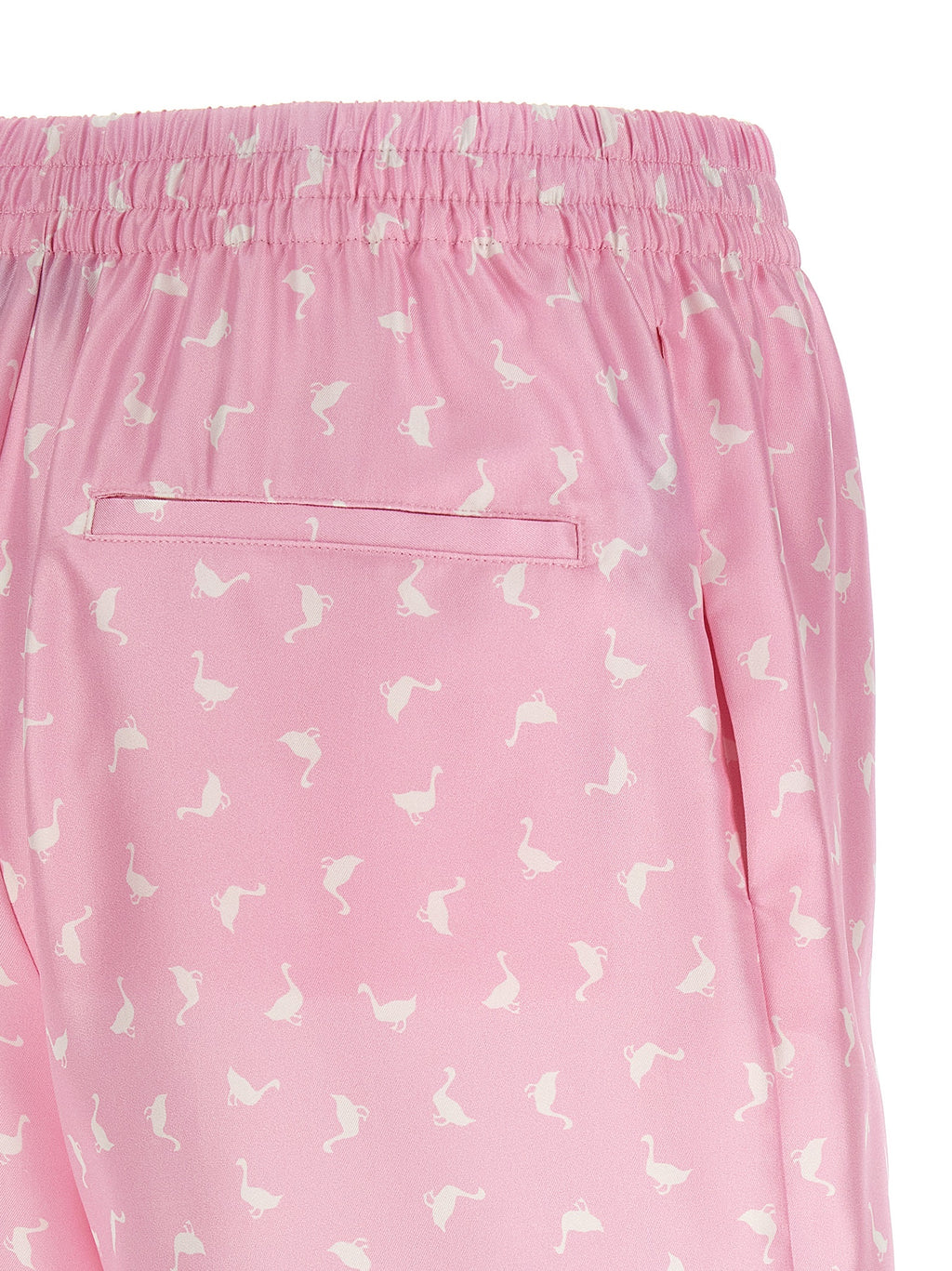 Silk Oche Print Bermuda Shorts