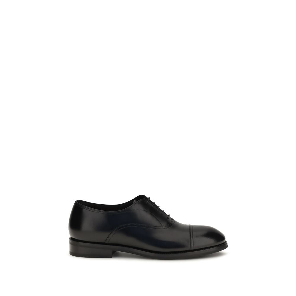 Calfskin Lace-Up Oxfords