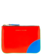 Multicolor Super Fluo Leather Cardholder