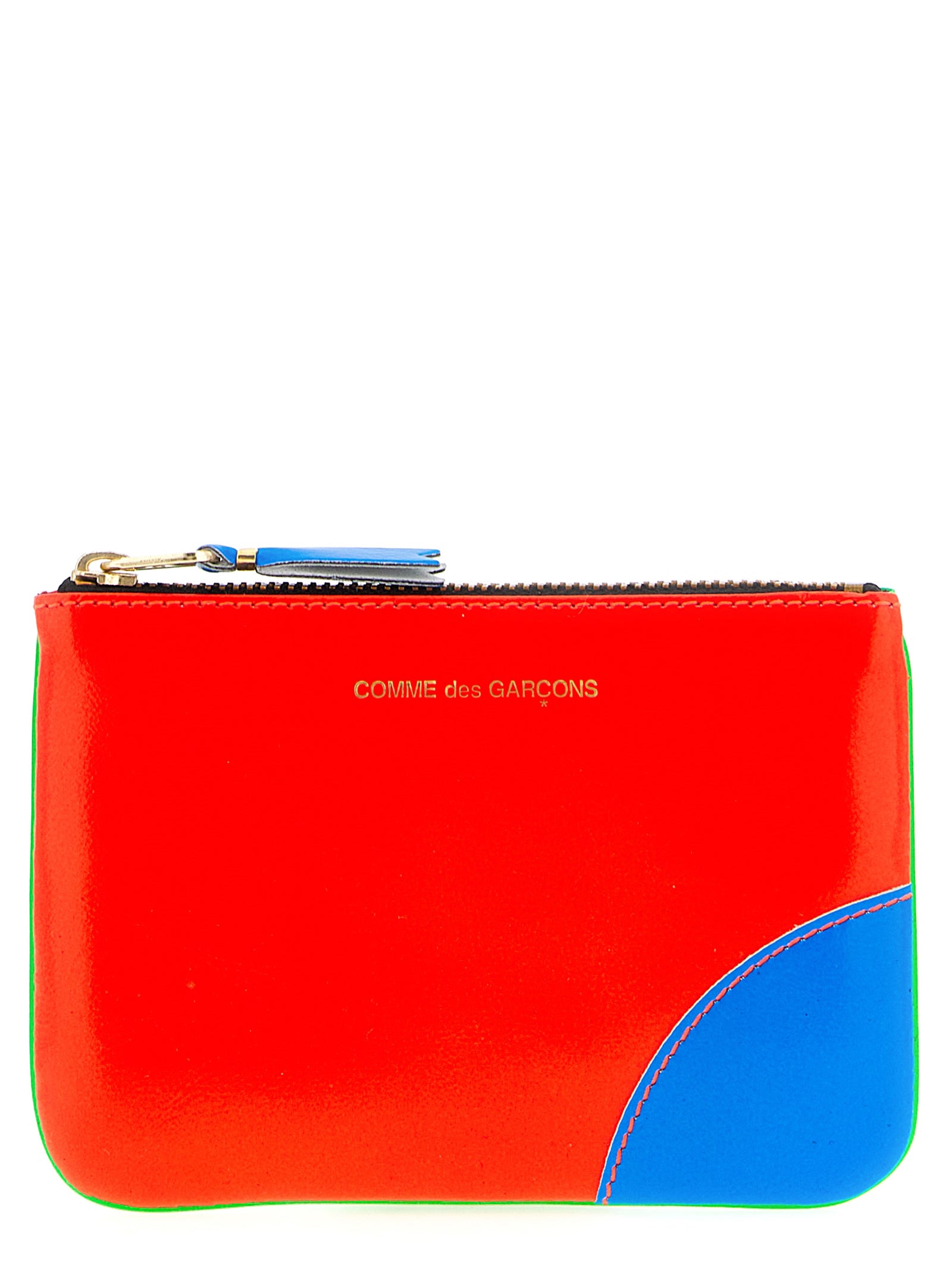 Multicolor Super Fluo Leather Cardholder