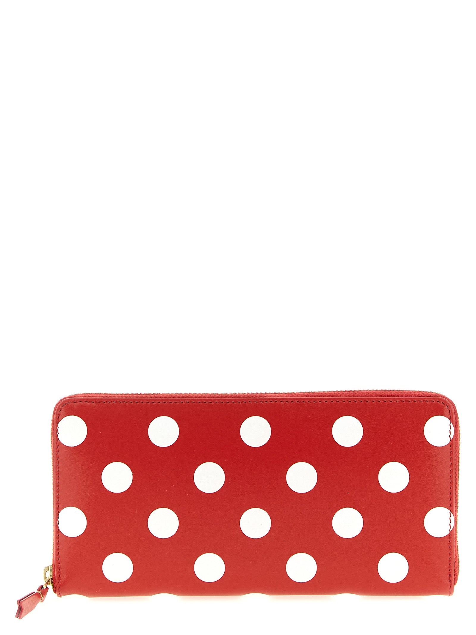 Polka Dot Calfskin Wallet