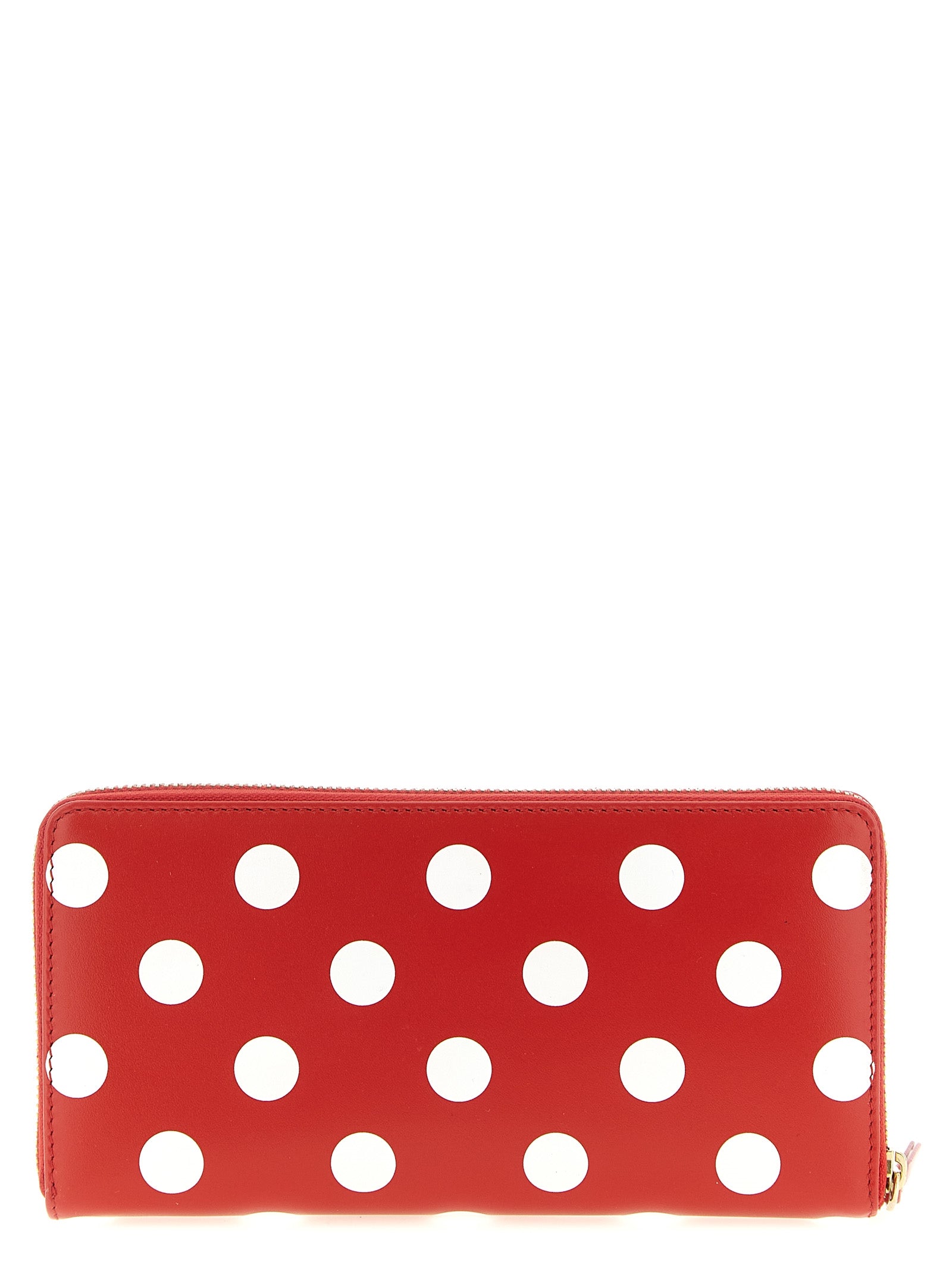 Polka Dot Calfskin Wallet