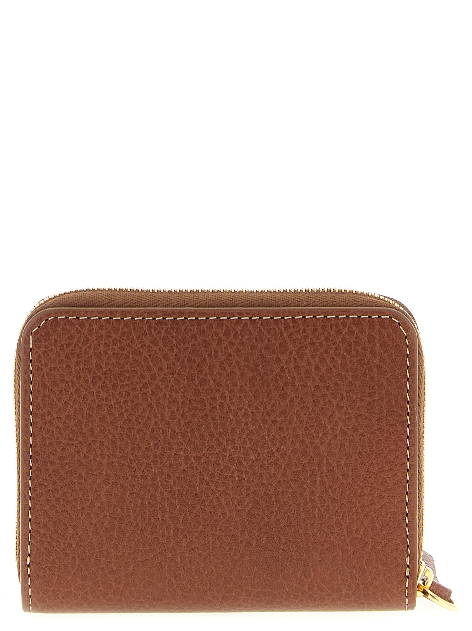 Bovine Leather Zip-Around Cardholder