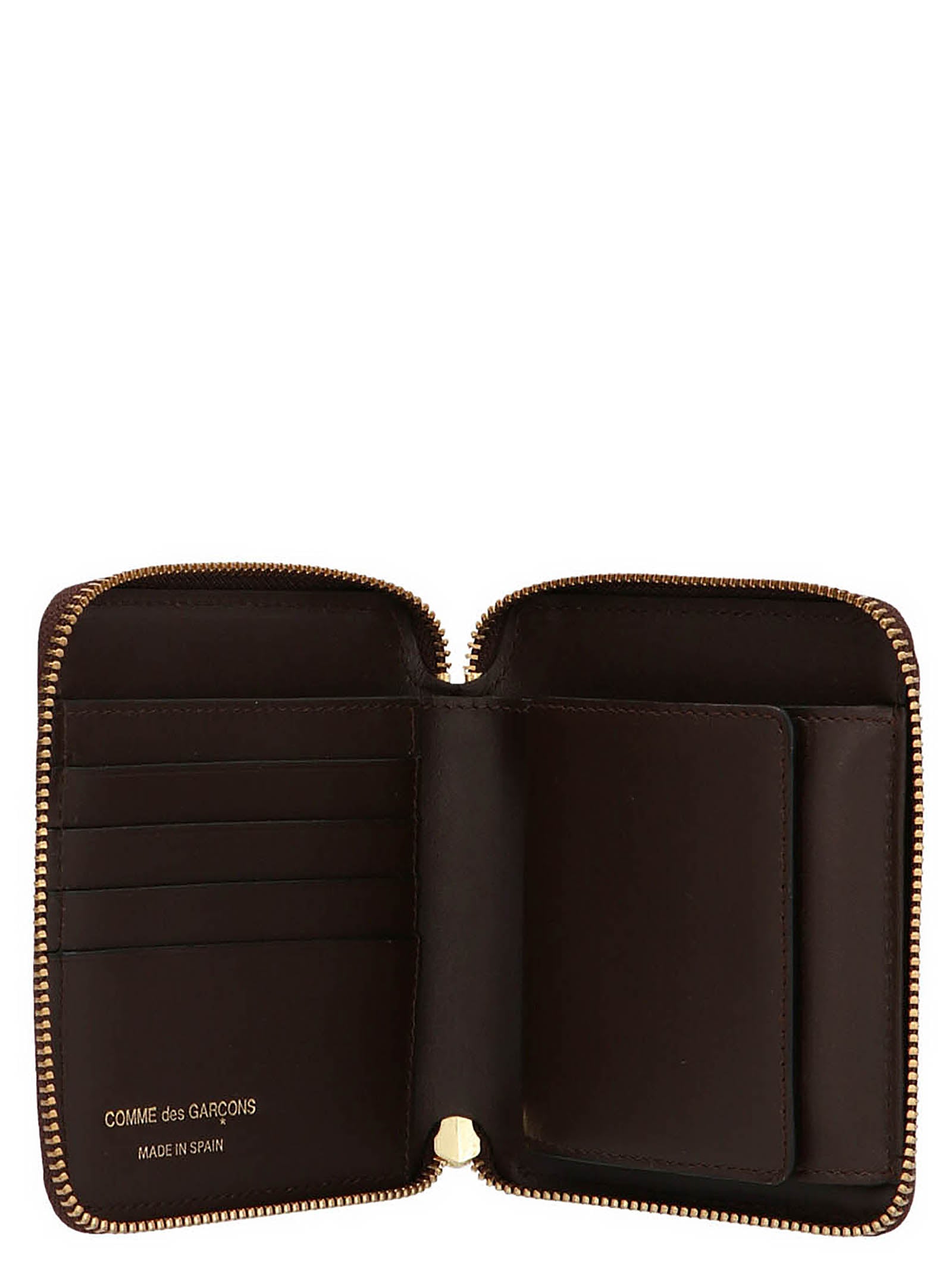 Brown Cowhide Arecalf Wallet