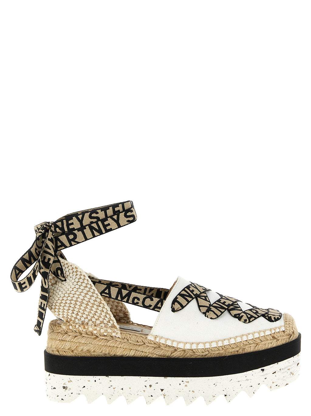 Cotton Julian Wedge Sandals