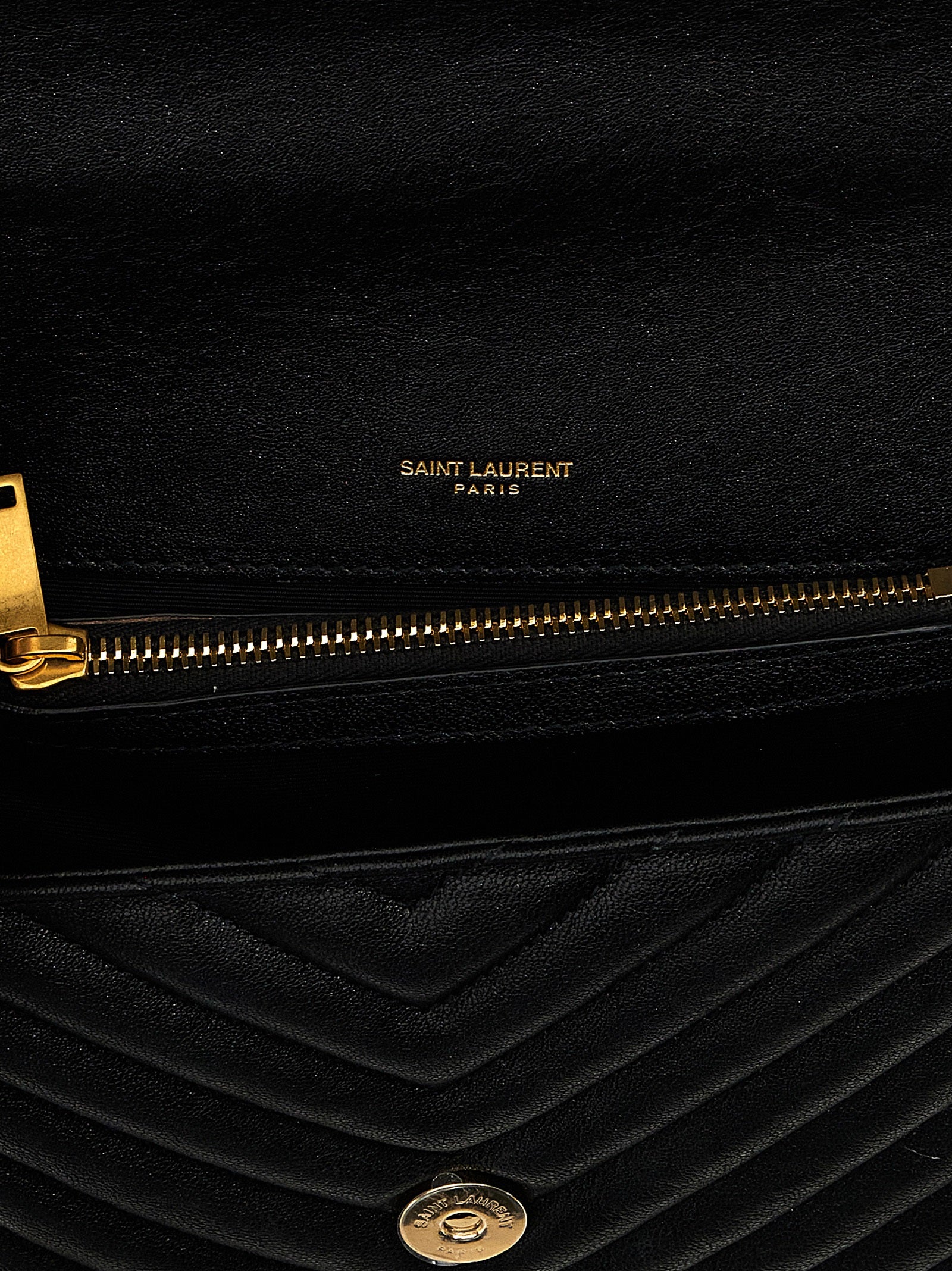 Black Calfskin Crossbody Bag