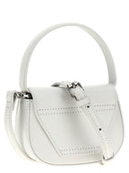 White Cowhide 1DR XS Handbag