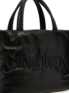Black Lamb Leather Tote Bag