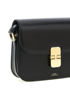 Black Cowhide Grace Small Crossbody Bag