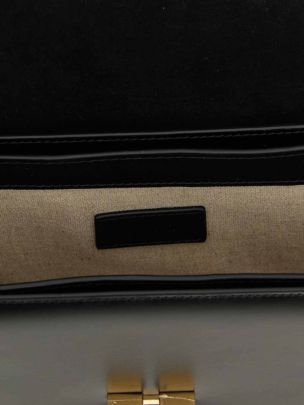 Black Cowhide Grace Small Crossbody Bag