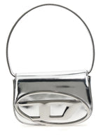 Silver Cowhide 1DR Shoulder Bag