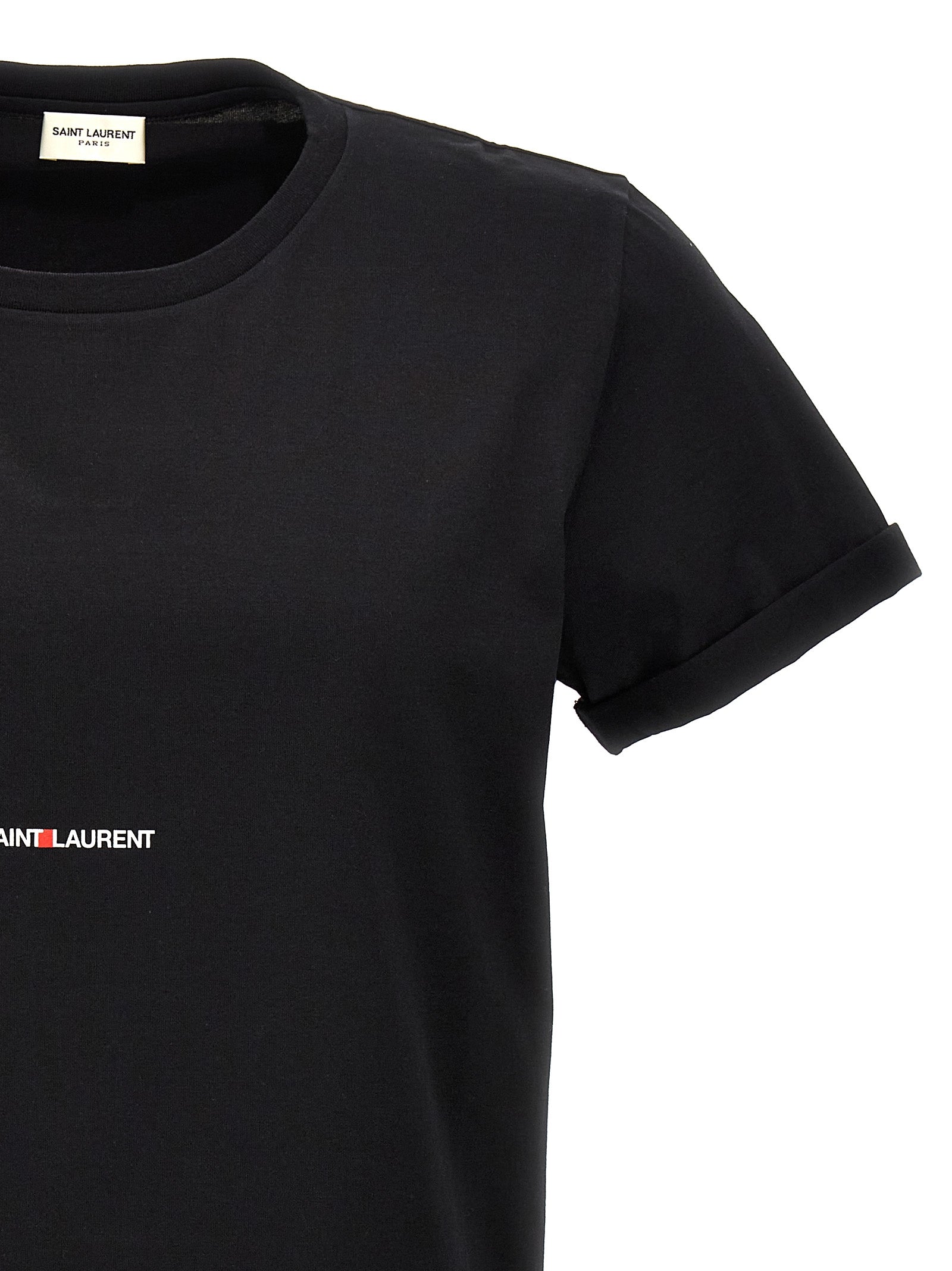 Rive Gauche Cotton Crewneck T-Shirt