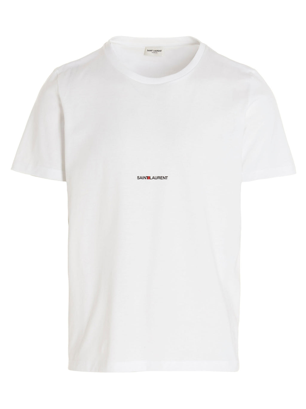 White 100% Cotton Crewneck T-Shirt