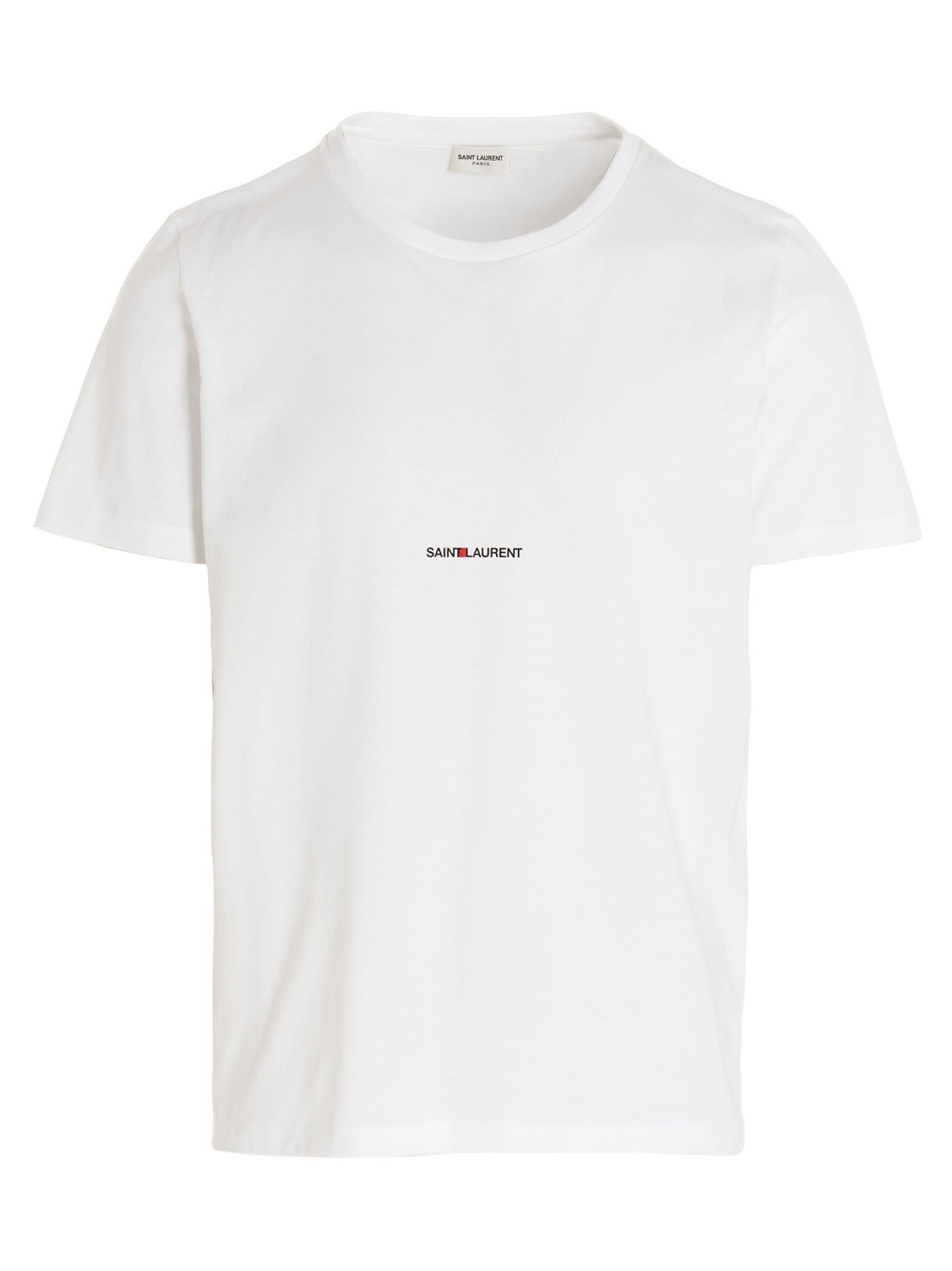 White 100% Cotton Crewneck T-Shirt