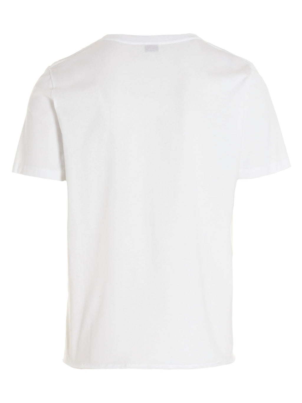 White 100% Cotton Crewneck T-Shirt