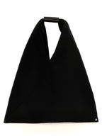 Black Polyester Classic Japanese Shoulder Bag