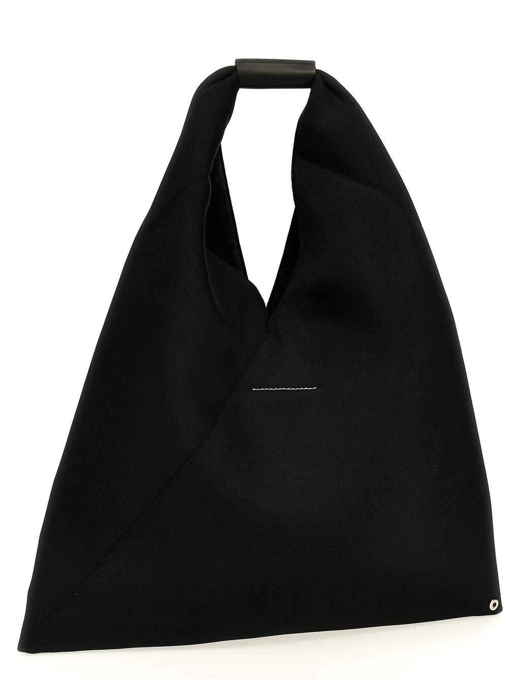 Black Polyester Classic Japanese Shoulder Bag