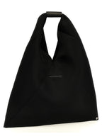 Black Polyester Classic Japanese Shoulder Bag