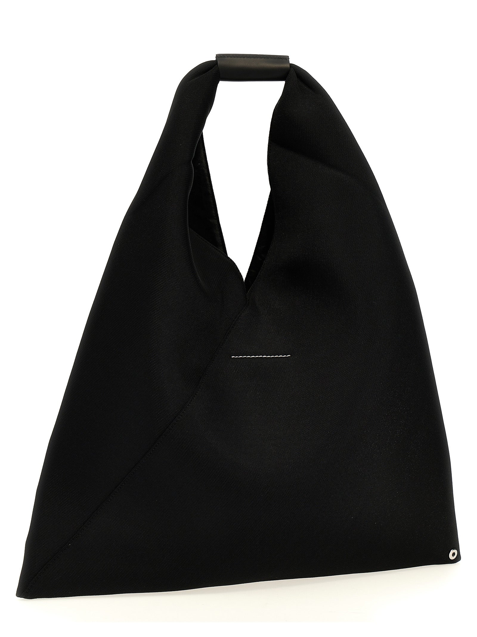 Black Polyester Classic Japanese Shoulder Bag
