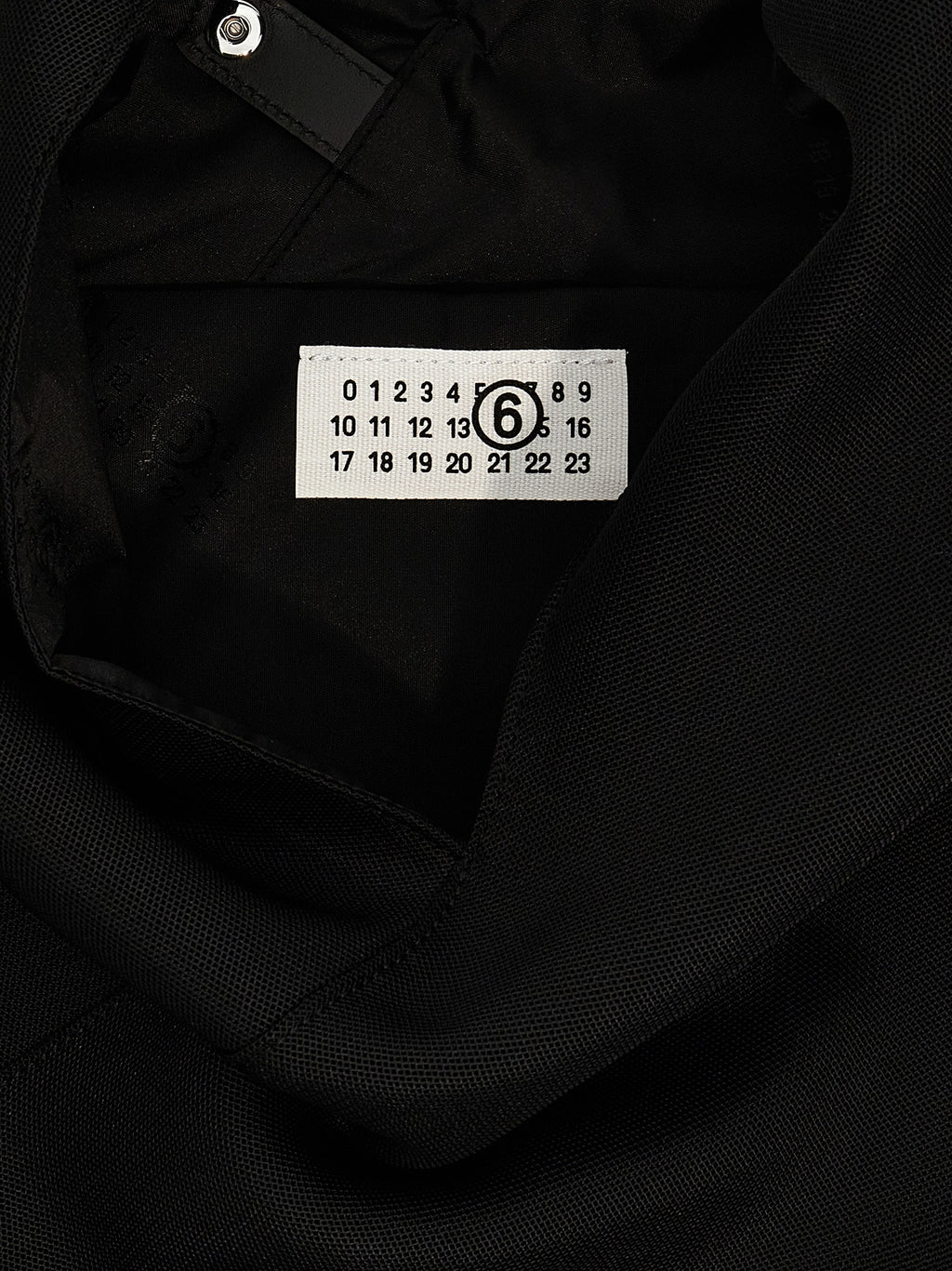 Black Polyester Classic Japanese Shoulder Bag