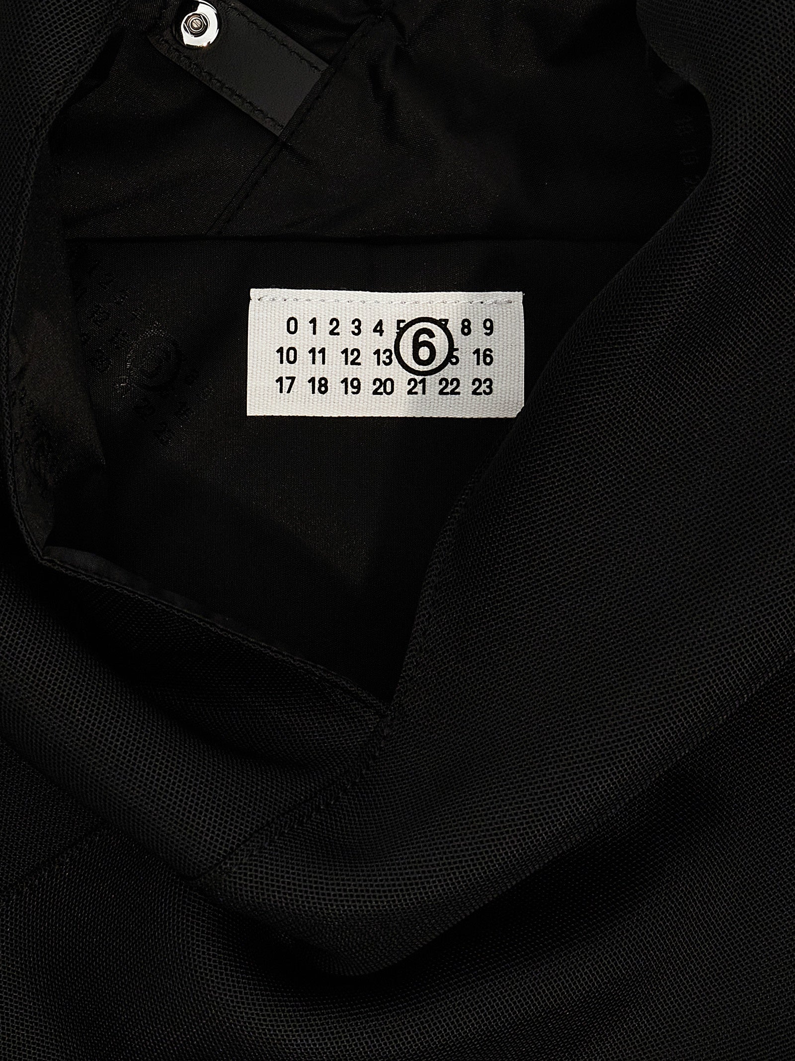 Black Polyester Classic Japanese Shoulder Bag