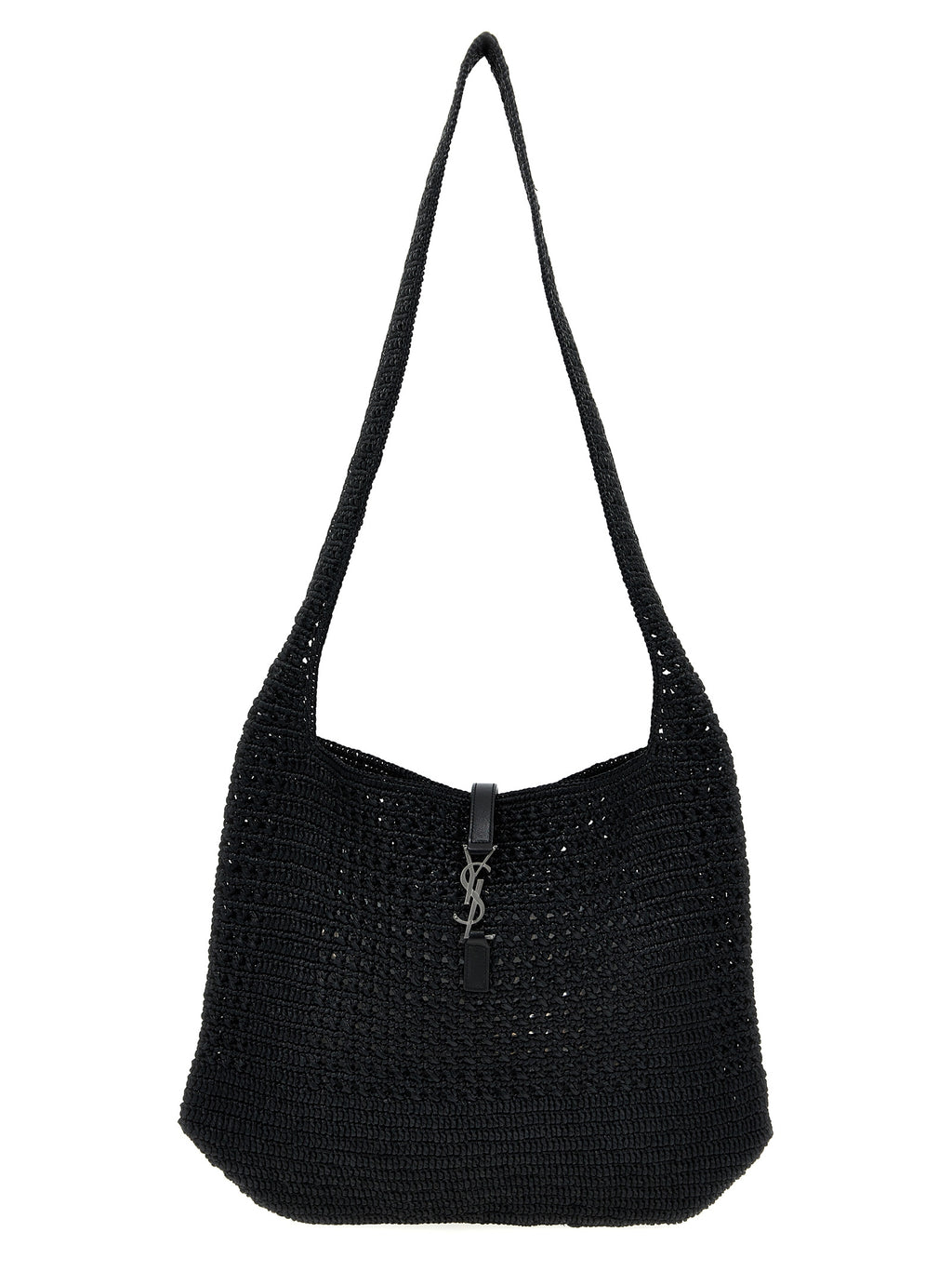 Le 5 À 7 Black Raffia Tote