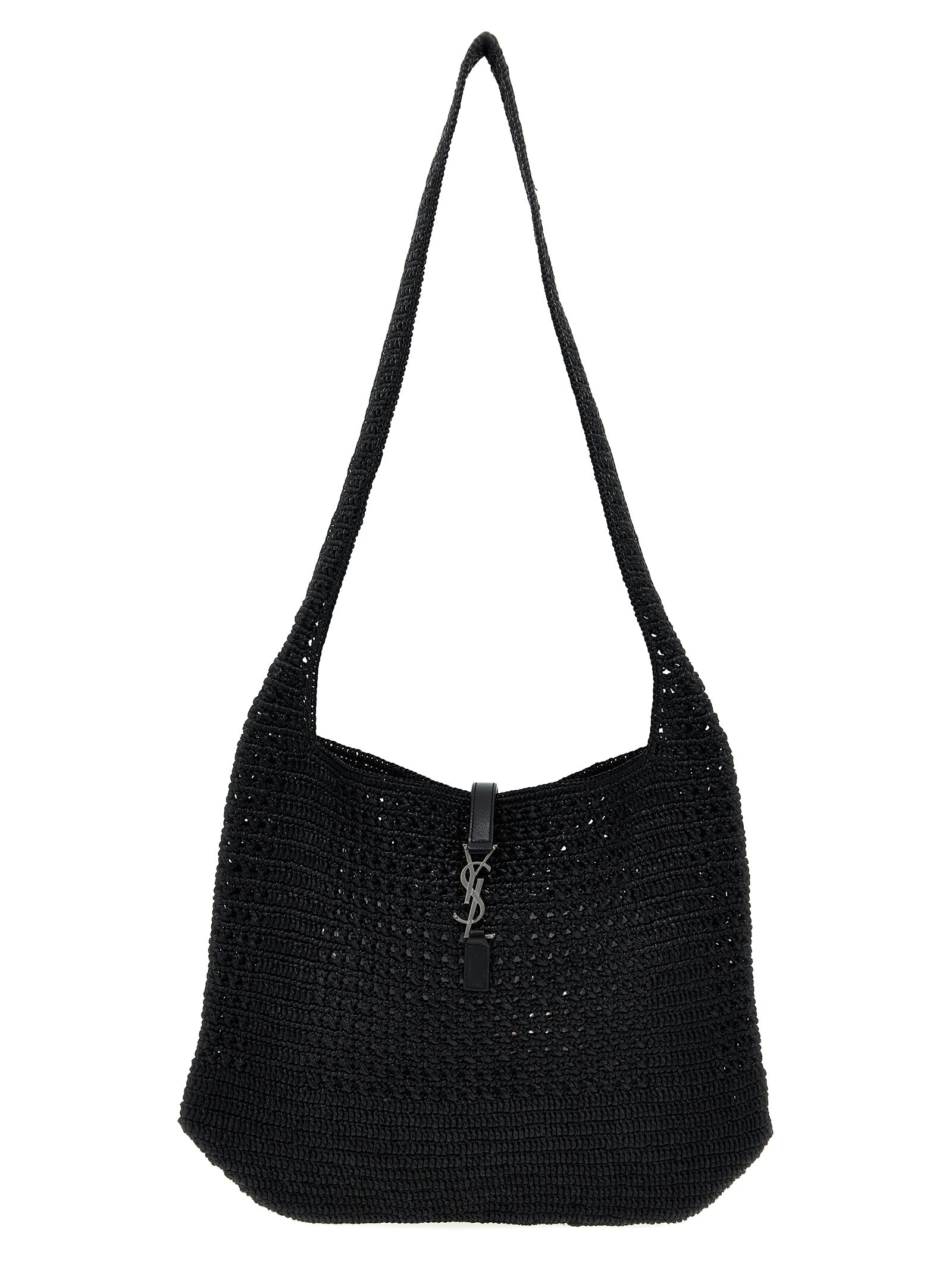 Le 5 À 7 Black Raffia Tote