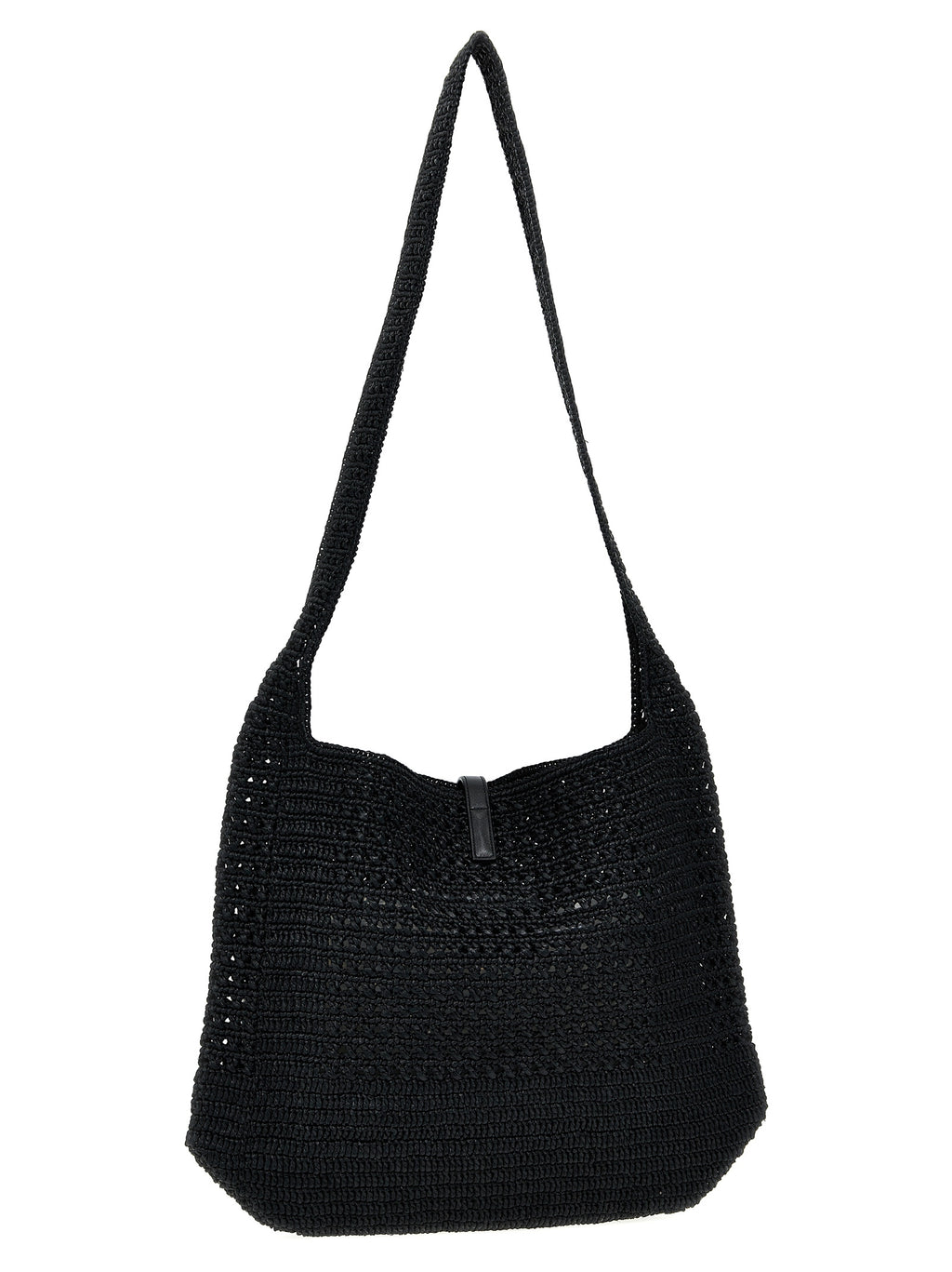 Le 5 À 7 Black Raffia Tote