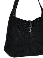 Le 5 À 7 Black Raffia Tote