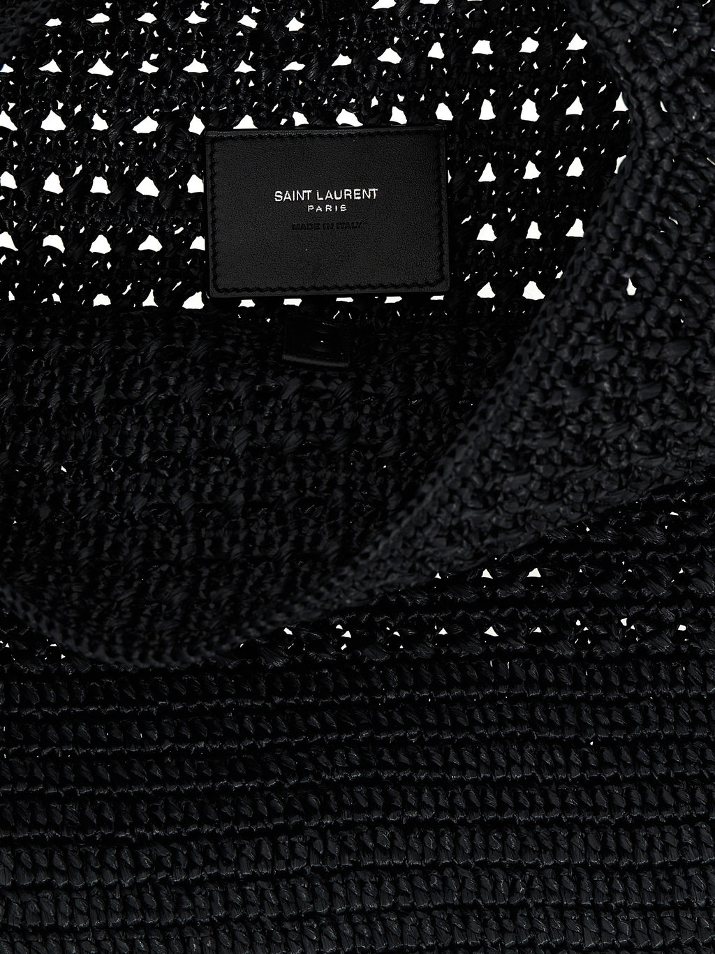 Le 5 À 7 Black Raffia Tote