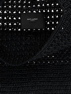 Le 5 À 7 Black Raffia Tote