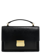 Black Palmellato Cowhide Venezia Handbag