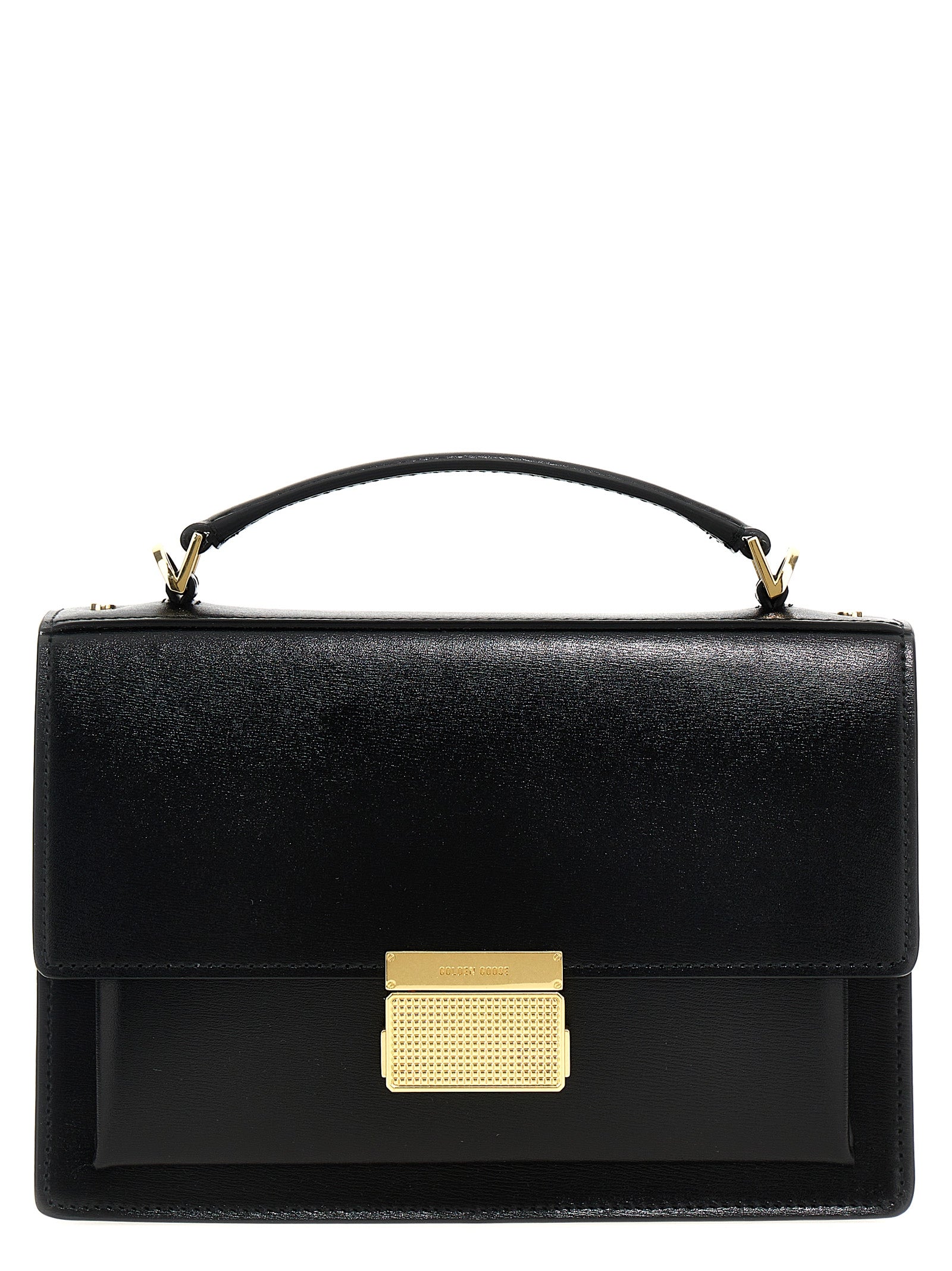 Black Palmellato Cowhide Venezia Handbag