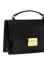 Black Palmellato Cowhide Venezia Handbag