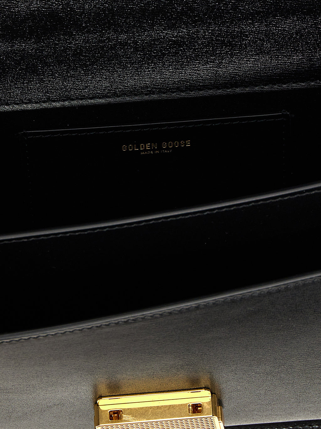 Black Palmellato Cowhide Venezia Handbag