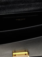 Black Palmellato Cowhide Venezia Handbag
